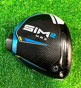 Duty Free! TaylorMade SIM2 Max 9.0 Degree Driver Head Only with Head Cover - Picture 1 of 15
