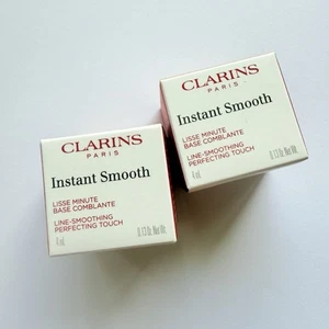 2 x Clarins Instant Smooth Line-Smoothing Perfecting Touch 4ml Face Primer - Picture 1 of 3