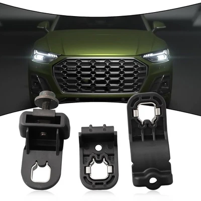 Black Front Headlight Headlamp Bracket Repair Kit 8R0998121A For Q5 13-2016 - Image 1 of 4