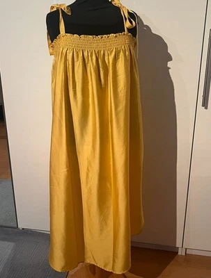 NEU 💛besonderes   Maxikleid Hingugger 💛 goldfarbig 💛Gr. 40 L💛 Freizeit Party - Bild 1 von 4