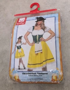 Smiffys Women's Med 12-14 Bavarian German Oktoberfest Beer Fancy Dress UNWORN - Picture 1 of 9