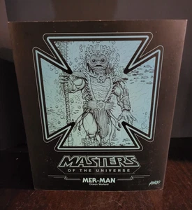 Mer-Man 1st Release Deluxe 12" 1/6 MONDO MOTU Masters of the Universe NUOVO CON SCATOLA - Foto 1 di 7
