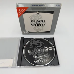 Black & White Creature Isle With Expansion Pack Twin Box PC Game Vintage - Picture 1 of 7