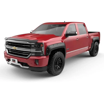 For Chevy Silverado 1500 14-18 EGR Bolt-On Style Front & Rear Fender Flares - Изображение 1 из 4