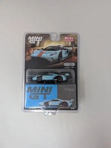 FORD GT MK II #002 AZUL NARANJA #359 MIJO TSM MODELO MINI GT DIECAST 2022 - Imagen 1 de 3