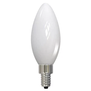 Bulbrite Pack of (4) 3.6 Watt Dimmable Milky Finish B11 Candelabra (E12) LED ... - Picture 1 of 1
