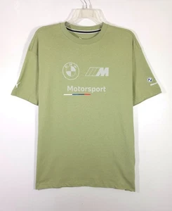 Camiseta Puma BMW Motorsports verde carreras para hombre talla grande - Imagen 1 de 16