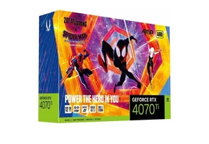 ZOTAC GeForce RTX 4070Ti AMP AIRO SPIDERMAN - Photo 1/7