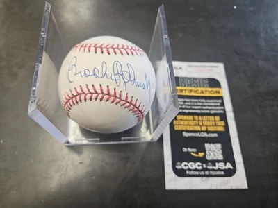 Brooks Robinson JSA COA American League Signed Baseball Autographed White Ball - Image 1 of 4