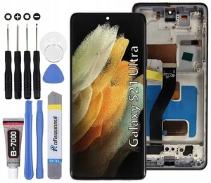 Für Samsung S21 Ultra G998 Bildschirm LCD Display INCELL Rahmen - Bild 1 von 8