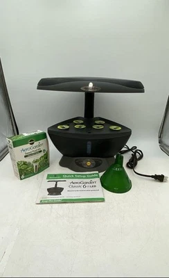 AeroGarden Classic Garten Kräuter Gemüse Wachstum 6 LED Miracle-Gro Aeroponik - Bild 1 von 4