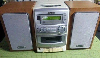 1998 Aiwa LCX-151 Micro Compact Am-Fm, CD & Cassette Player Recorder   - Image 1 of 4