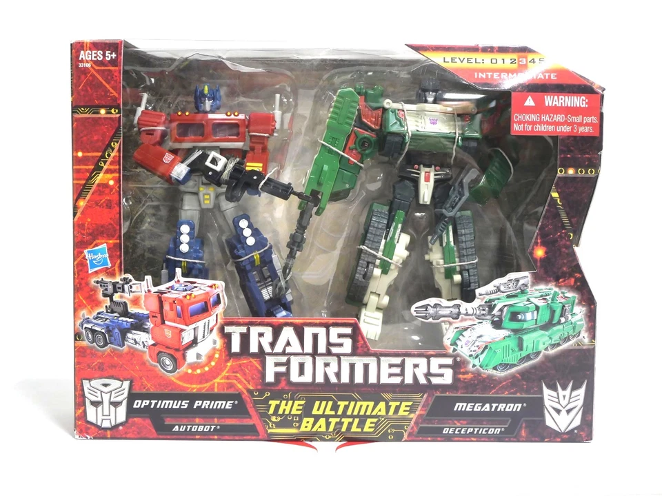 Transformers Generations Optimus Prime vs Megatron Ultimate Battles Sin usar, en caja 2010 Foto 1 de 2