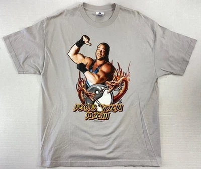 Camiseta vintage Rob Van Dam 2003 RVD High Flyin’ WWE WWF ECW Foto 1 de 4