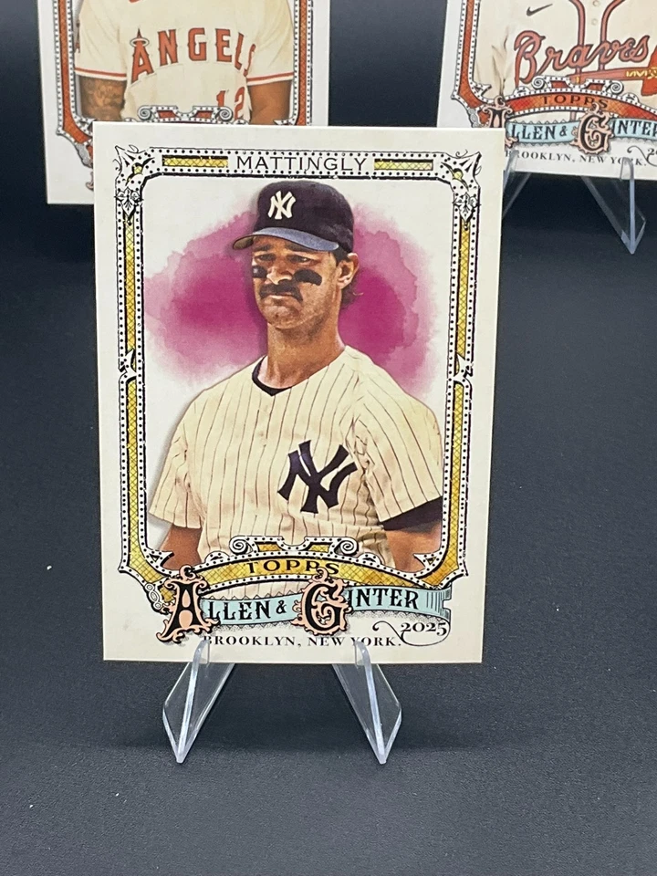 Béisbol Topps Allen & Ginter 2025 #173 Don Mattingly, Yankees de Nueva York Foto 1 de 1