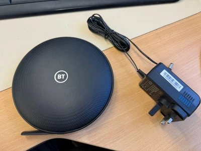 -1 Foot Missing- BT WiFi Disc Complete Extender Smart Hub 2 Black Good Condition - Image 1 of 3
