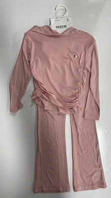 RBX ' GIRLS ' 2 PIECE SET ' LARGE - 6X ' BLEACHED MAUVE - Image 1 of 3