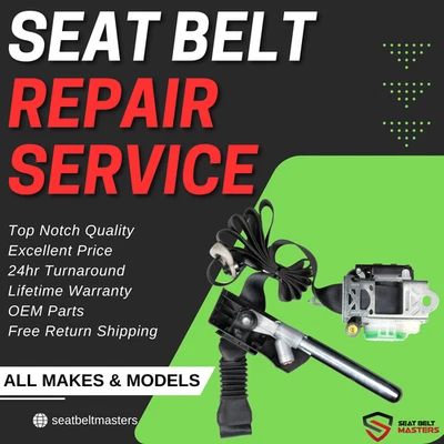 DUAL STAGE SEAT BELT REPAIR SERVICE FOR MAZDA CX5/CX9 AFTER ACCIDENT - Image 1 of 4