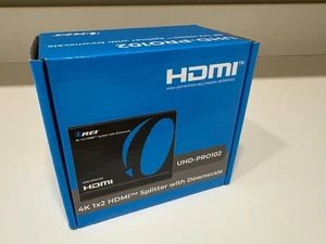 Orei UHD-PRO102 4K 1x2 HDMI Splitter mit Downscale werkseitig versiegelt BRANDNEU - Bild 1 von 4