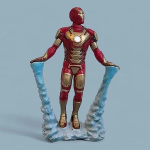 Hasbro Marvel Studios Iron Man Mini Figure Cake Topper Toy Superhero 2013 2.5" - Picture 1 of 6