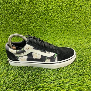 VANS Old Skool Womens Size 6.5 Black White Athletic Casual Skate Shoes Sneakers - Picture 1 of 10
