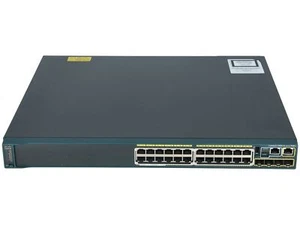 CISCO - WS-C2960S-24PS-L - Catalyst 2960S 24 GigE PoE 370W, 4 x SFP LAN Base - Bild 1 von 3