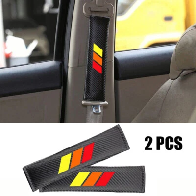 2X For Toyota Accessories Tri-Color Safety Seat Belt Shoulder Cover Cushion Pads - image 1 of 4