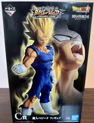 Figura Majin Vegeta Japón Auténtica Ichiban Kuji Batalla del Mundo Foto 1 de 4