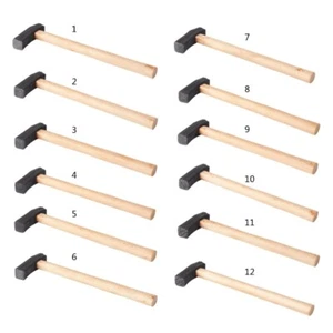 Metal Texturing Hammer DIY Jewelry Making Tool Square Head with Handle - Picture 1 of 19