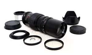 Canon EOS DIGITAL fit 200mm PORTRAIT MACRO LENS for KISS REBEL 500D 600D 1100D + - Picture 1 of 14