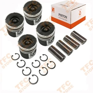 4D56U 4D56TDI Piston Kit 1110A593 For Mitsubishi L200 Triton 16 Valve DOHC Parts - Picture 1 of 7