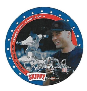 2001 Skippy Cyber Action Disc Derek Jeter Digital Card 3 Yankees HOF - Picture 1 of 2