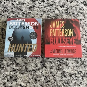 Bullseye & Bookshots James Patterson (2016) CD Complete New - Picture 1 of 8