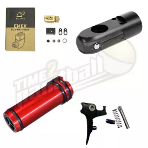 Eclipse EMEK S-Performance aggiornamento valvola POPS / FL / bullone morbido SSC / fang BLK - Foto 1 di 5