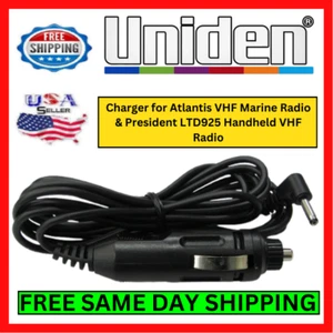 Uniden PCATL DC Adapter for Atlantis VHF Marine Radio President LTD 925 Handheld - Picture 1 of 7