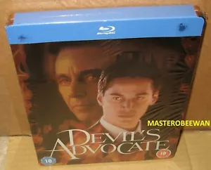 Devil's Advocate Steelbook Keanu Reeves Al Pacino (Blu-Ray) New UK Region Free - Imagen 1 de 2