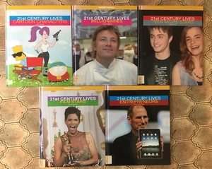 5 x 21st Century Lives HB Entrepreneurs, Millionaires, Film Stars, Teen Movie - Picture 1 of 5