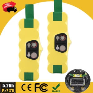 2x 5,2Ah Akku für iRobot Roomba 500 510 530 532 535 540 550 770 780 800 870 880 - Bild 1 von 9