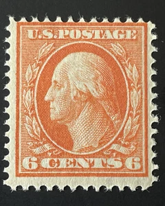 Briefmarken USA; Scott #379 1910 reguläre Ausgaben: Perf.12 WMK 190 M NH OG 80 $ - Bild 1 von 6