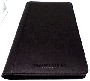 Docsmagic.de Premium Graded Card Slab Zip-Album Black - 40 Pockets - Picture 1 of 9