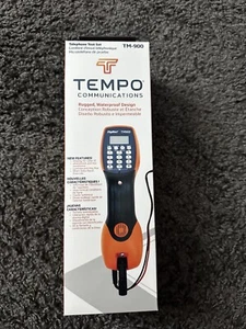 Tempo communications TM-900 Telephone Test Set DigAlert W/ LCD & Tone Generator - Picture 1 of 4