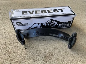Everest EZ1A Easy Model Violin Shoulder Rest 1/4 - 1/10 Black Adjustable - Picture 1 of 2