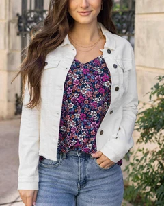 Grace & Lace - Soft Wash Denim Jacket - Picture 1 of 10