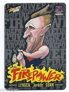 2015 Select Champions Firepower Caricature Laser Foil (FC36) Lynden DUNN Melb - Picture 1 of 1