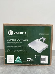 Caroma Urbane 11 Wall Basin 878610W - Picture 1 of 3