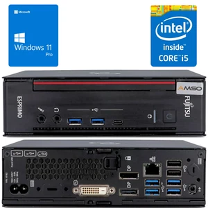 Fujitsu Esprimo Q958 micro i5-9500T (6 CORE) 8/16/32GB - 0/240/480/960GB Win 11 - Afbeelding 1 van 25