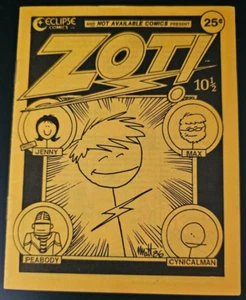 ZOT #10 1/2 (1985) - GRADE NM - YELLOW MINI ASHCAN - ECLIPSE SERIES - 10.5! - Picture 1 of 3