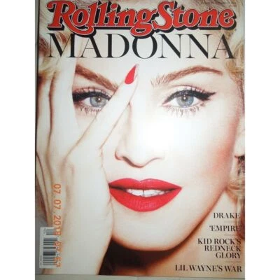 MADONNA rolling stone DRAKE kid rock LIL WAYNE lady gaga  NO LABEL new Foto 1 de 4