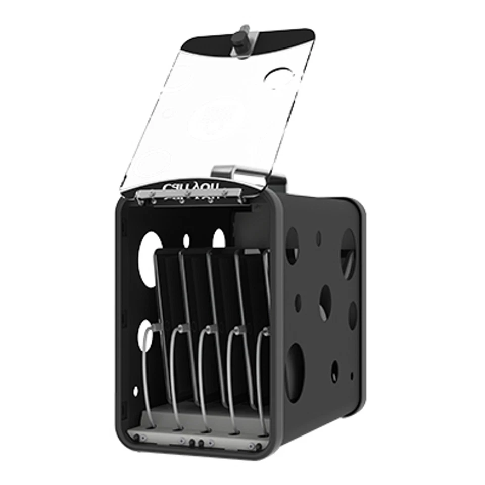 LocknCharge LNC10494 Portable device management case Black Wall Single Up 1.2 m