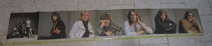 Chicago V 1972 92"x 11.5" Fold Out Poster Band Members - Picture 1 of 10
